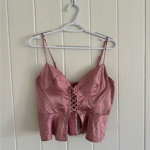 Windsor Cropped Corset Top